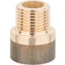 Viega Italia Srl - Viega prolongement 440572 r 2000 x Rp 2000 x 15 mm, bronze, sans dvgw marque de test