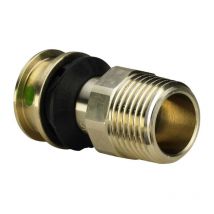 Viega Raxofix Übergangsstück 646349 32xR 1, mit SC-Contur, Rotguss