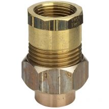 Viega Italia Srl - Viega Rohrverschraubung 94340G konischdichtend in 22mm x Rp1 Rotguss