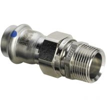 Viega - Verschraubung mit sc Sanpress Inox in 2365LF in LABS-frei in 18mm x G1/2