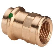 Sanpress Gewindeübergang mit Innengewinde 28 x 1 1/4''Modell 2212 298104 - Viega