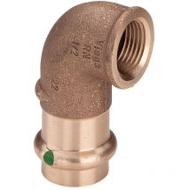 Viega Italia Srl - Pressfitting Viega Sanpress 2214.2 Winkel 90 Grad, 12mm X 1/2' Ig