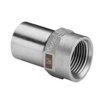 Einsteckstück Temponox 1712.1 in 28mmxRp1 Stahl nichtrostend - Viega