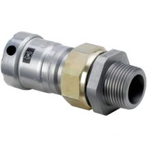 Viega - Verschraubung mit sc Megapress 4265 in 11/4ZollxR11/4 Stahl Zn-Nibesch.