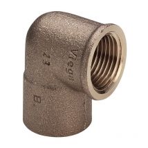 Viega Winkel Übergangswinkel Innengewinde 94090G in 22mm x Rp3/4 Rotguss 107581