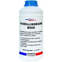 Codève Bois - Vieillisseur Bois - 1 l - Codeve Bois - Un Effet De Vieillissement Accéléré D'un Bois Brut, Blanc Ou Neuf.