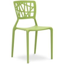 Outdoor Chair - Design Garden Chair - Viena Olive PP, PP - Olive