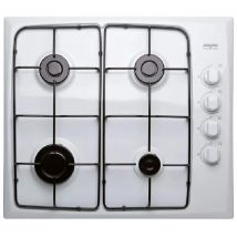 Vier-Flammen-Gastisch weiß 580 x 510 mm