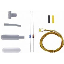Modelltechnik H0 Lampione a muro singola Kit da montare 6725 1 pz. - Viessmann