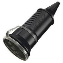 10755 Schutzkontaktkupplung 230 v Schwarz IP44 - Mennekes