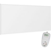 Viesta - Riscaldamento a Infrarossi da Parete con Termostato [incl. TH10 termostato] – Radiatore da Parete – Riscaldamento a Infrarossi Carbon