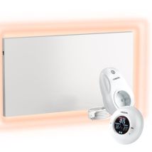 Viesta - Infrarot Wandheizung mit Thermostat [fernbedienung + wifi steuerung] – Infrarotheizung Wandmontage Heizkörper – Carbon Crystal Infrarot