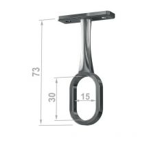 P&g - Viga central 11134 Zinc fundido a presión, cromado, m.30x15 pg