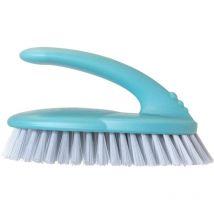 Vigar - 783 - Spazzola multifunzione con manico ergonomico e setole dure, in polipropilene, blu, 16 x 7 x 9 cm