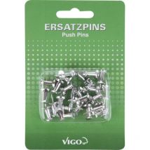 Pins für Pinn- und Magnettafeln 25er Pack, chrom Magnettafel & Pinnwand - Vigo