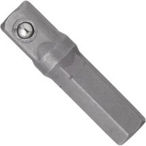 Adapter ∙ V2452N ∙ Attacco esagonale, massiccio, 1/4 di pollice (6,3 mm) ∙ Attacco quadro, massiccio, 1/4 di pollice (6,3 mm) ∙ 25 mm