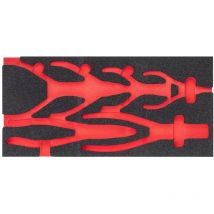 Weichschaumeinlage ∙ leer ∙ V4999N-L ∙ l x b x h: 393 mm x 188 mm x 35 mm