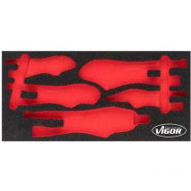 Weichschaumeinlage ∙ Leer ∙ V5004-l ∙ L X B X H: 393 Mm X 188 Mm X 35 Mm