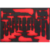 Weichschaumeinlage ∙ leer ∙ V5175-L ∙ l x b x h: 563 mm x 393 mm x 35 mm
