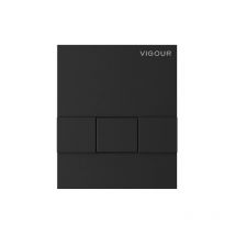 Tay Individual 1.0 Urinal Betätigungsplatte, schwarz matt - Vigour