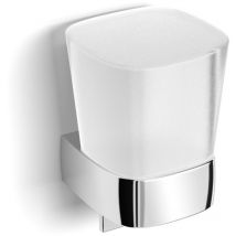 VIGOUR VOGUE Flüssigseifenspender, satiniert Glas / verchromt