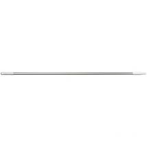 Vikan - Igiene - Asta - Con filettatura - Alluminio - Bianco - 150 cm