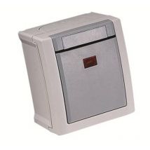 Viko Feuchtraum-schalterprogramm Kontrollschalter, Ausschalter Pacific Grau 90591023-de