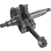 Vilebrequin complet avec bielle pour moteurs 2 temps. Vilebrequin de rechange pour débroussailleuses, coupe-herbe et coupe-bordures.