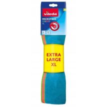 Darman Mikrofasertuch Set – 4 bunte XL-Tücher – 36 x 38 cm – für Trocken- und Nassreinigung – effektive Reinigung ohne Chemie