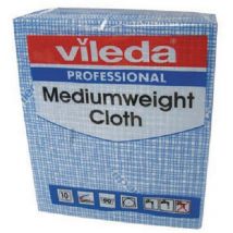 Medium Weight Cloth Ble Pk10 - VIL04875 - Vileda