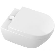 Subway 2.0 - wc sospeso, risciacquo profondo, Aquareduct, DirectFlush, con CeramicPlus, bianco alpino 5614A1R1 - Villeroy&boch