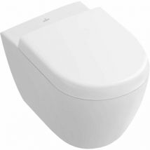 Subway 2.0 - wc sospeso compatto, DirectFlush, CeramicPlus, bianco alpino 5606R0R1 - Villeroy&boch
