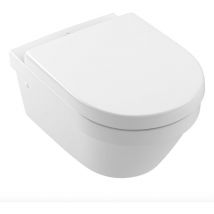 Architectura Vaso senza brida a fondo cavo + sedile in Duroplast, fissaggio nascosto (4694R001-Classic) - Villeroy&boch