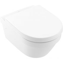 Villeroy&boch - Architectura Washdown toilet, rimless, wall-mounted, Alpine white, invisible fixings (4694R001)