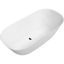 Villeroy&boch - Theano - Baignoire 175x80 cm, Quaryl, blanc UBQ175ANH7F200V-01