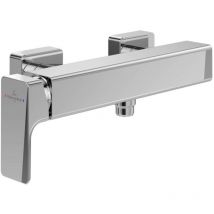Villeroy&boch - Villeroy und Boch Subway 3.0 Einhebel-Duscharmatur TVS11200100061 mit Rückflussschutz, Wandmontage, chrom
