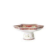 Villeroy & Boch Winter Bakery Delight Ciotola su Piedistallo a Stella Natalizia