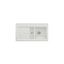 Villeroy&boch - Evier 1 cuve et demi villeroy et boch Subway 60 100 x 51 cm egouttoir a gauche Steam CeramicPlus