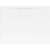 Receveur antidérapant 100 x 80 villeroy et boch Architectura Metalrim acrylique rectangle blanc