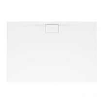 Receveur antidérapant 90 x 70 villeroy et boch Architectura Metalrim acrylique rectangle blanc