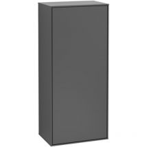 Villeroy & Boch Finion Seitenschrank – 1 Tür – Anschlag rechts – 418 x 936 x 270 mm – LED-Beleuchtung 2 x 6,9 W – IP 44