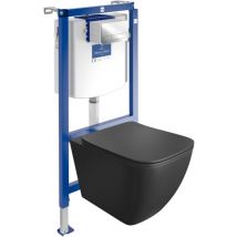 Villeroy&boch - villeroy&boch wc Set mit Vorwandelement, Wand-WC und Spülknopf