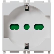 Vimar - 14210.sl Universal-2p+t-16a-steckdose Silber