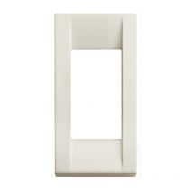 16786.04 - Classica 1M plate - frame - technopolymer - white Idea - Vimar