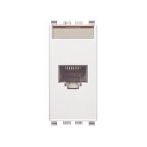 Eikon Rj45 Datendose weiß Cat 5E utp 20338.8. - Vimar