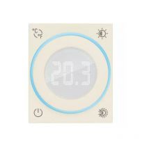 Vimar iot line thermostat à roue 2 modules chanvre - 30810.c