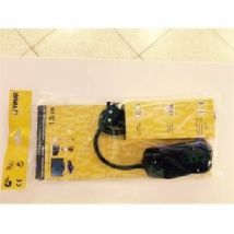 FP00510.C 1 Presa multipla universale per spine 10 e 16 a con e senza Terra + 2 Bpresa, cavo 1.5 m, Nero - Vimar