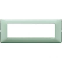 Vimar - Plana placa 7 módulos de color reflex menta 14657.44