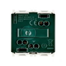 VIMAR 14210 Série Plana Prise Schuko italienne allemande 2P+T 16A universelle blanc