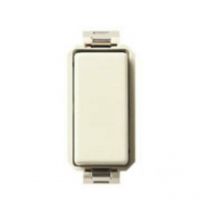 8000 interrupteur unipolaire 1p 10ax 1 module couleur blanc crÈme/ivoire 08000